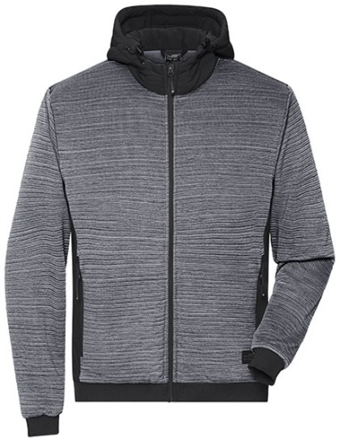 J-JN1844-Mens Padded Hybrid Jacket
